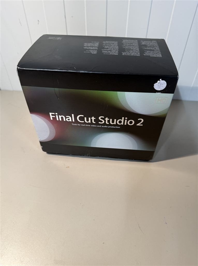 Apple Final Cut Studio 2 Video / Audio Production Final Cut, Informatique & Logiciels, Logiciel d'Édition, Enlèvement ou Envoi
