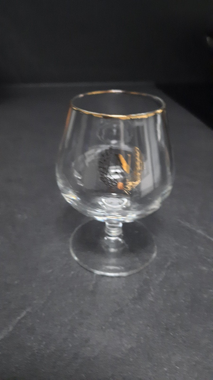 cognacglaasjes, Ophalen
