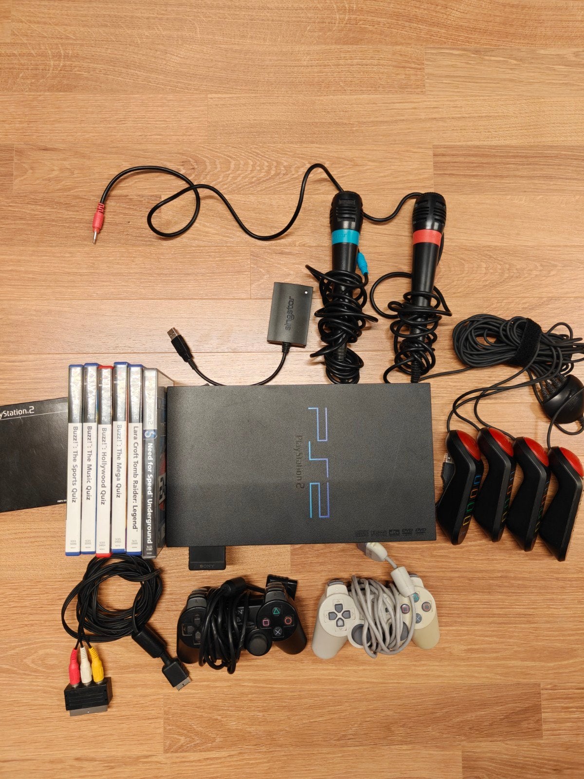 Complete PlayStation 2 (PS2) Fat Bundel + extra's!, Games en Spelcomputers, Ophalen of Verzenden