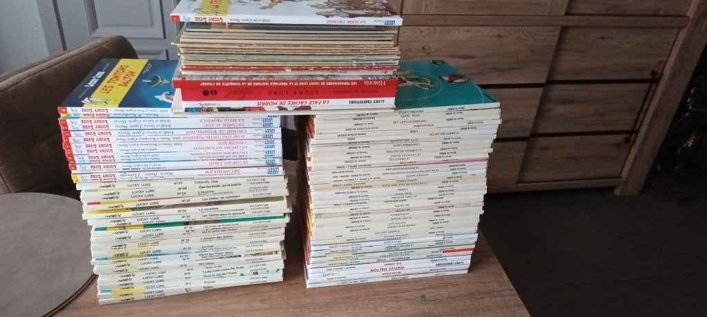gamme complète Lucky Luck  113 articles, Livres, BD, Comme neuf, Série complète ou Série, Enlèvement ou Envoi