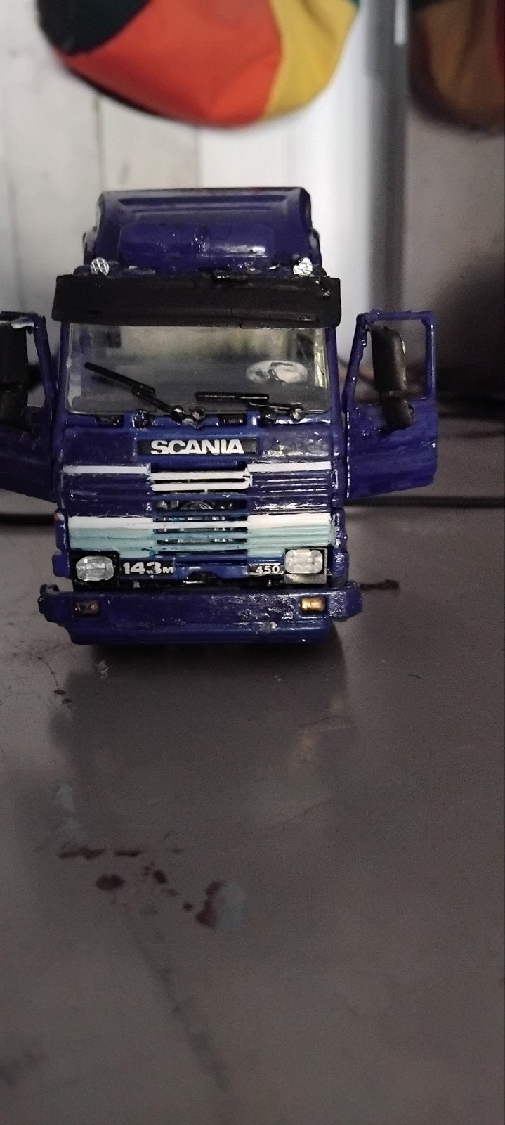 tekno scania 143, Ophalen of Verzenden, Tekno