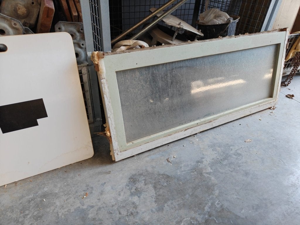 Afzelea raam uit afbraak te koop, Ophalen, Gebruikt, Dubbelglas