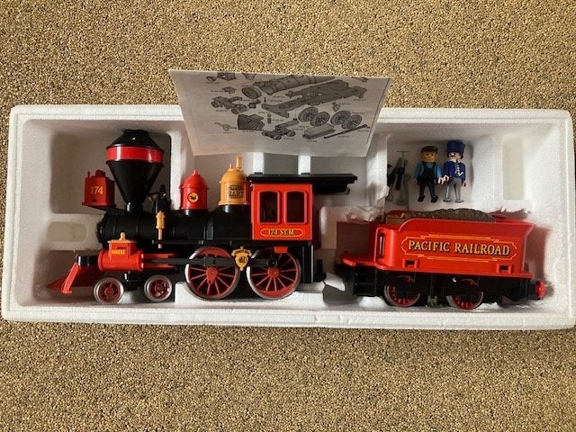 Locomotive de train Playmobil LGB 4054 avec OVP      UNIQUE, Enlèvement ou Envoi, Autres séries, Comme neuf, Kit complet