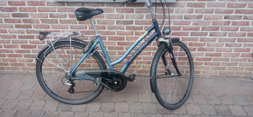 Damesfiets, Fietsen en Brommers, Fietsen | Dames | Damesfietsen, Ophalen, Gebruikt, Velgrem, Gazelle