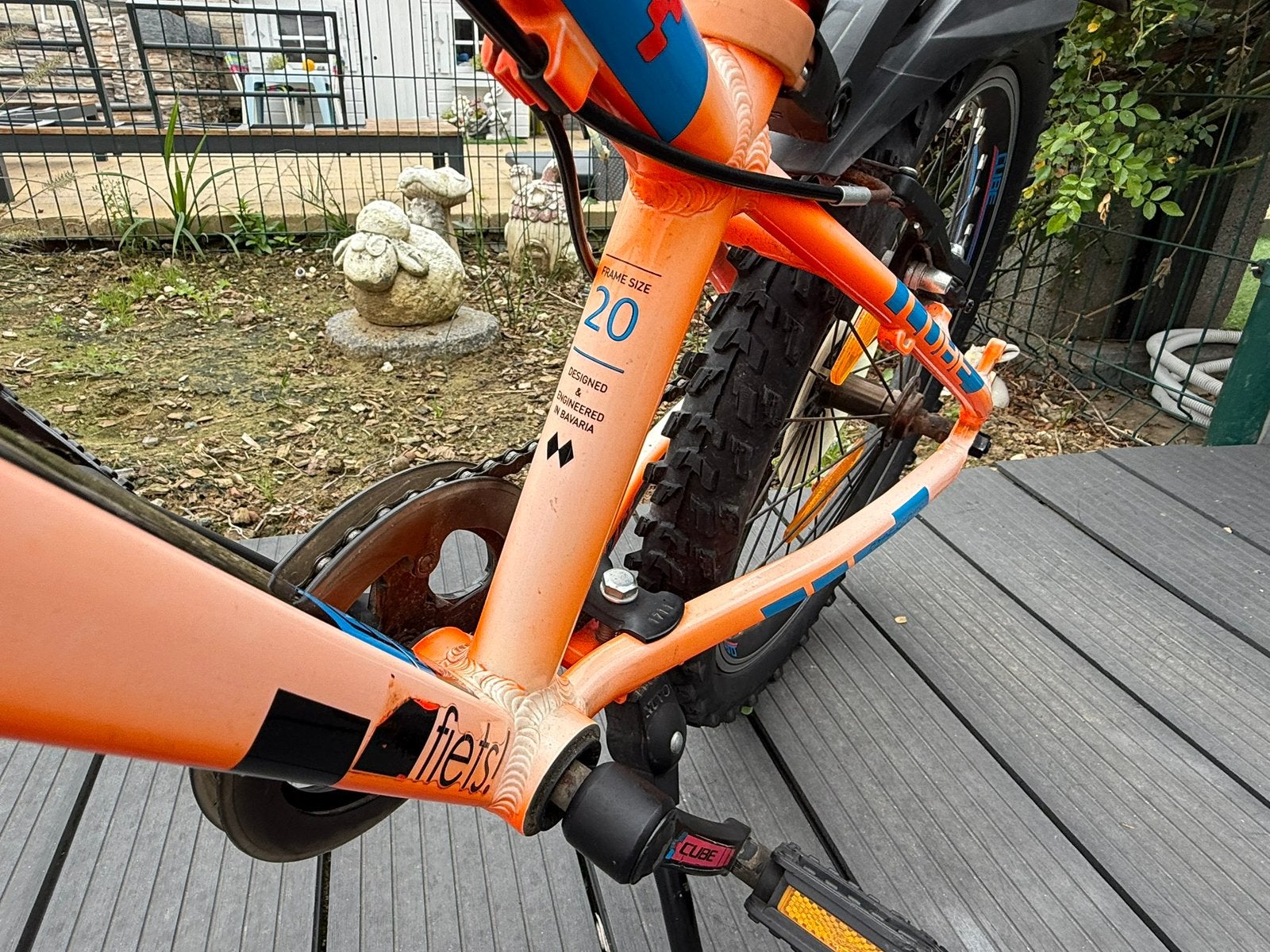 Kinderfiets Cube, Ophalen, Zo goed als nieuw