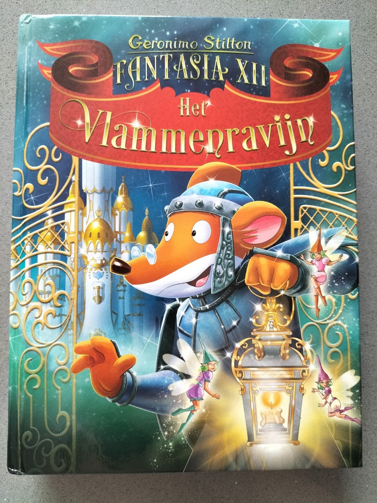 Geronimo Stilton Fantasia XII het vlammenravijn, Enlèvement ou Envoi