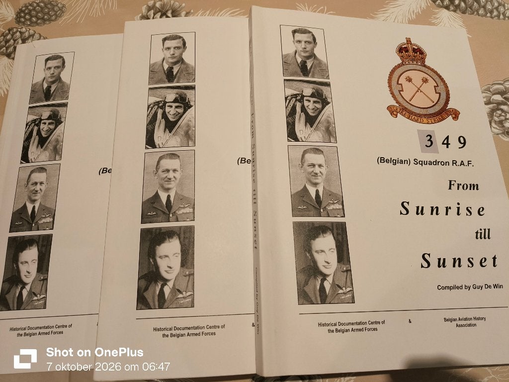 349 (Belgian) Squadron RAF - Du lever au coucher du soleil, Enlèvement, Armée de l'air, Livre ou Revue