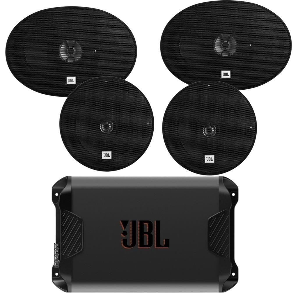 JBL audio set versterker en 16,5 cm en 6 x 9 speakers, Auto diversen, Ophalen of Verzenden, Nieuw