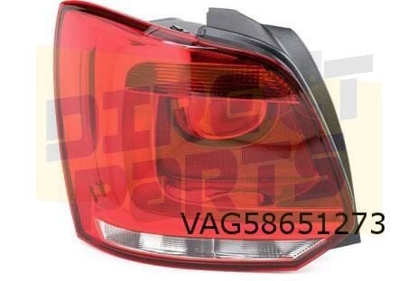 Volkswagen Polo VII (6/09-6/14)  Achterlicht Links OES! 6R09, -, -, Nieuw, -