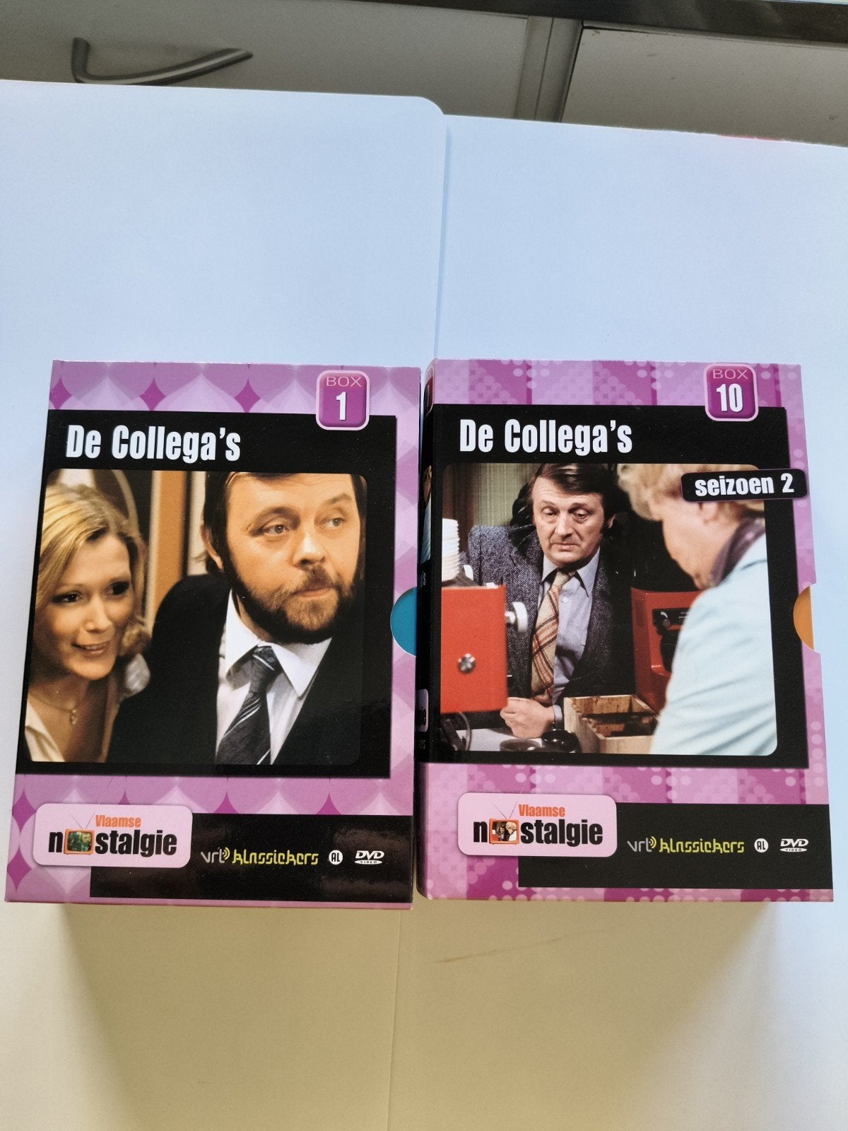 Lot - VRT Klassiekers - De Collega's - Seizoen 1 en 2, Cd's en Dvd's, Dvd's | Tv en Series, Ophalen of Verzenden, Seizoen 1