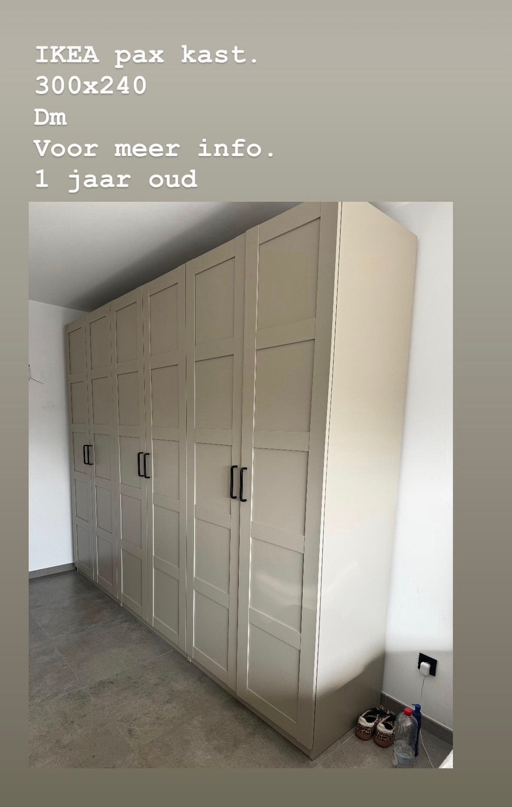 Kledingkasten, Ophalen of Verzenden, Zo goed als nieuw