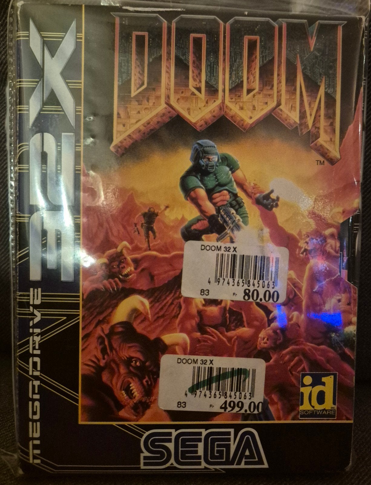 DOOM – Sega Mega Drive 32X – Zeer mooie staat, Games en Spelcomputers, Games | Sega, Zo goed als nieuw, Ophalen of Verzenden