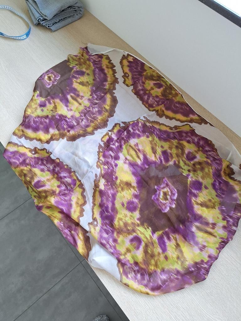 Zijde, Hobby & Loisirs créatifs, Tissus & Chiffons, Enlèvement ou Envoi, Neuf, Violet, Satin ou Soie