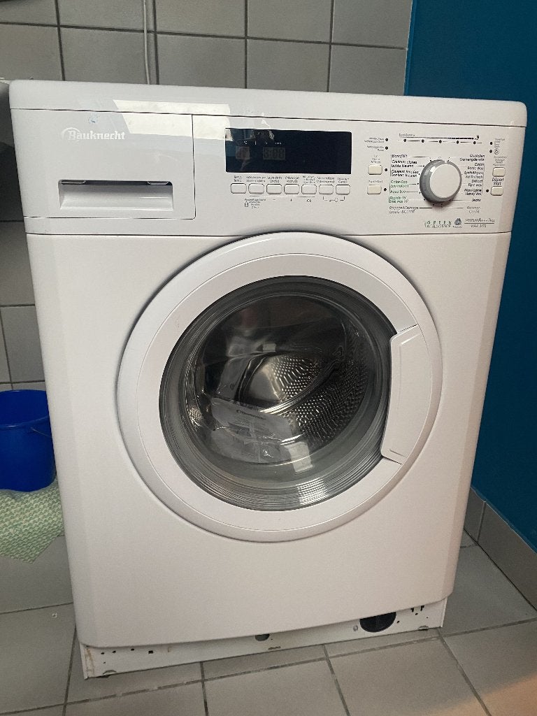 Bauknecht wasmachine 7 kg, Elektronische apparatuur, Ophalen, Gebruikt, Energieklasse A of zuiniger, 85 tot 90 cm