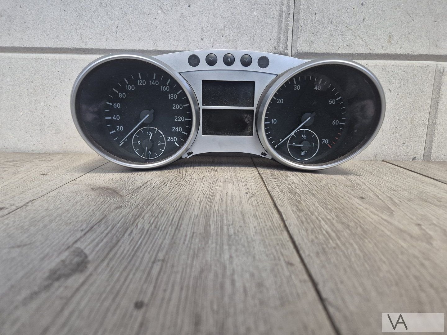 Cockpit tellerklok van Mercedes ML W164 benzine a2515407047, Auto-onderdelen, Gebruikt, -, Ophalen of Verzenden, -