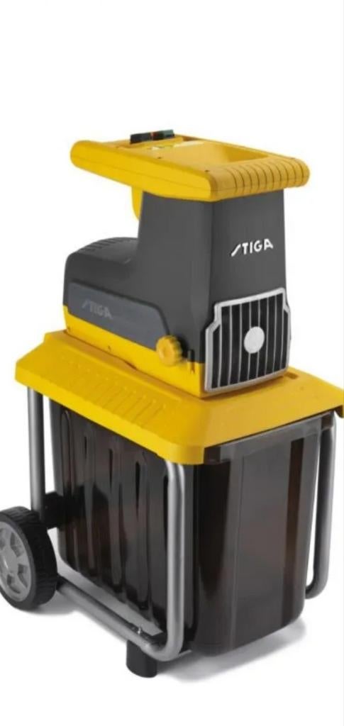 STIGA  BIO 2500 Hakselaar,versnipperaar in nieuwstaat, Tuin en Terras, Ophalen, Met opvangbak