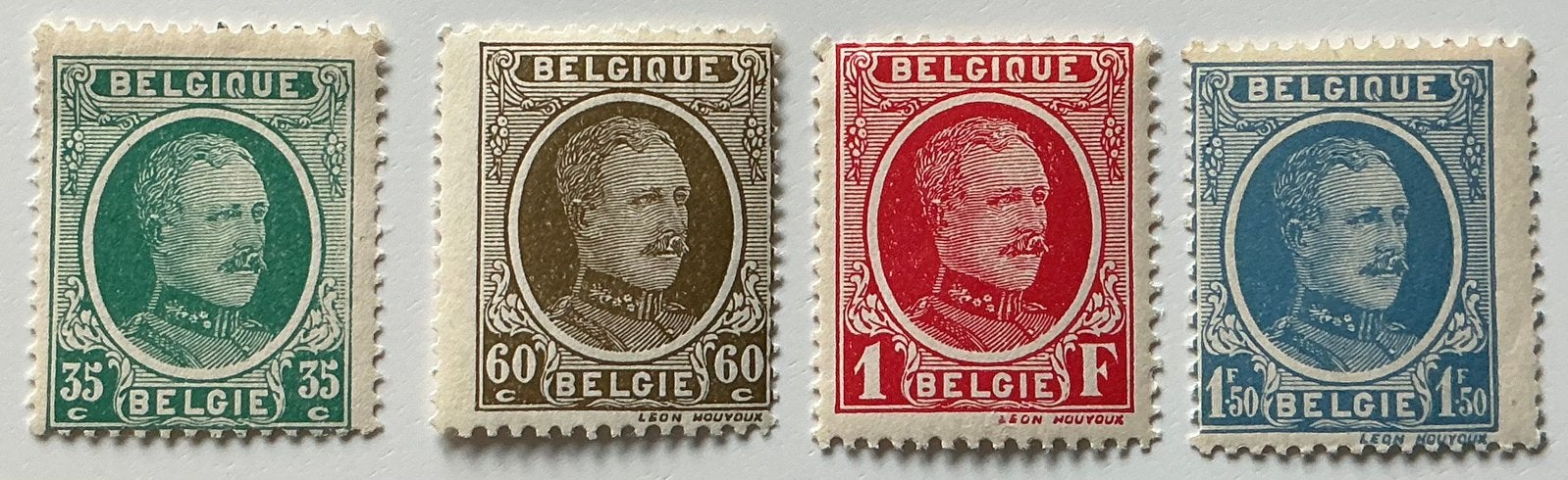 LOT 761. COB: 254/57. HOUYOUX. MNH., Neuf, Enlèvement ou Envoi, Non oblitéré, Gomme originale