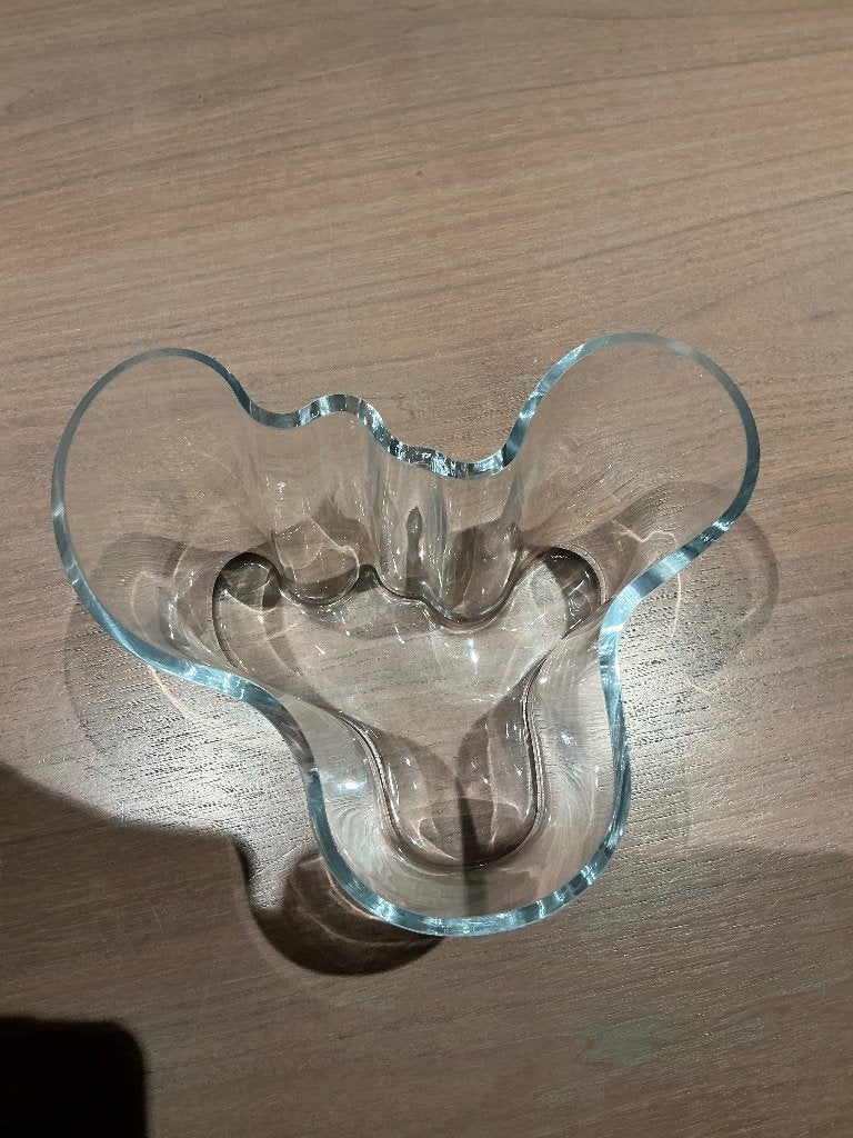 Vase Iittala Aalto, Maison & Meubles, Transparent, 16 cm, Comme neuf, Verre
