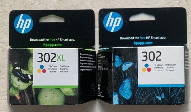 HP302 en HP302XL kleuren inktcartridges, Ophalen, Nieuw, Cartridge, Hp