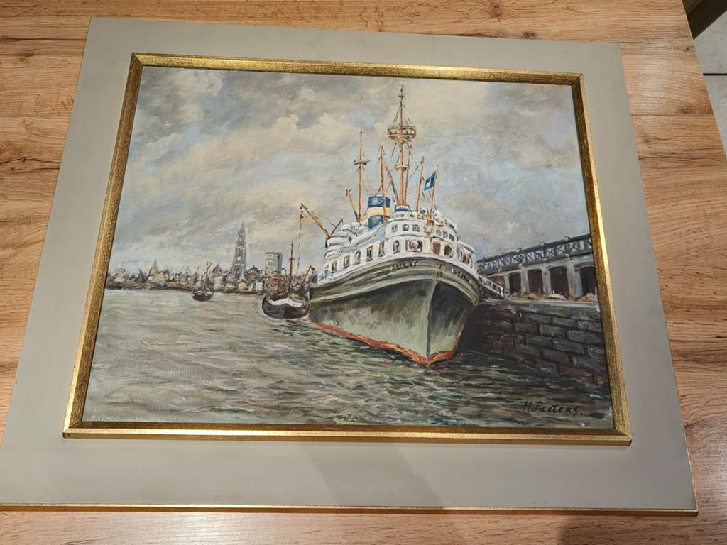 Schilderij H Peeters, Enlèvement