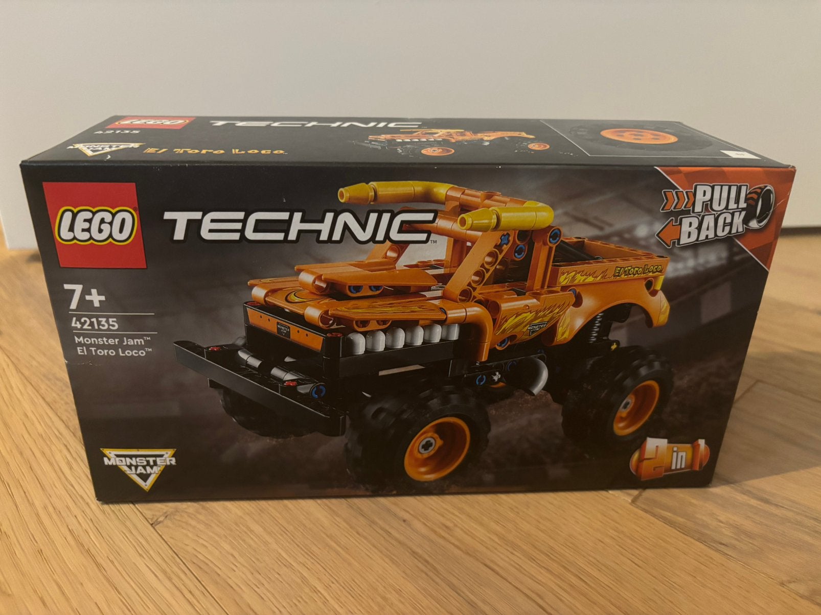 LEGO Technic 42135 Monster Jam El Toro Loco NIEUW, Lego, Nieuw, Ophalen of Verzenden, Complete set
