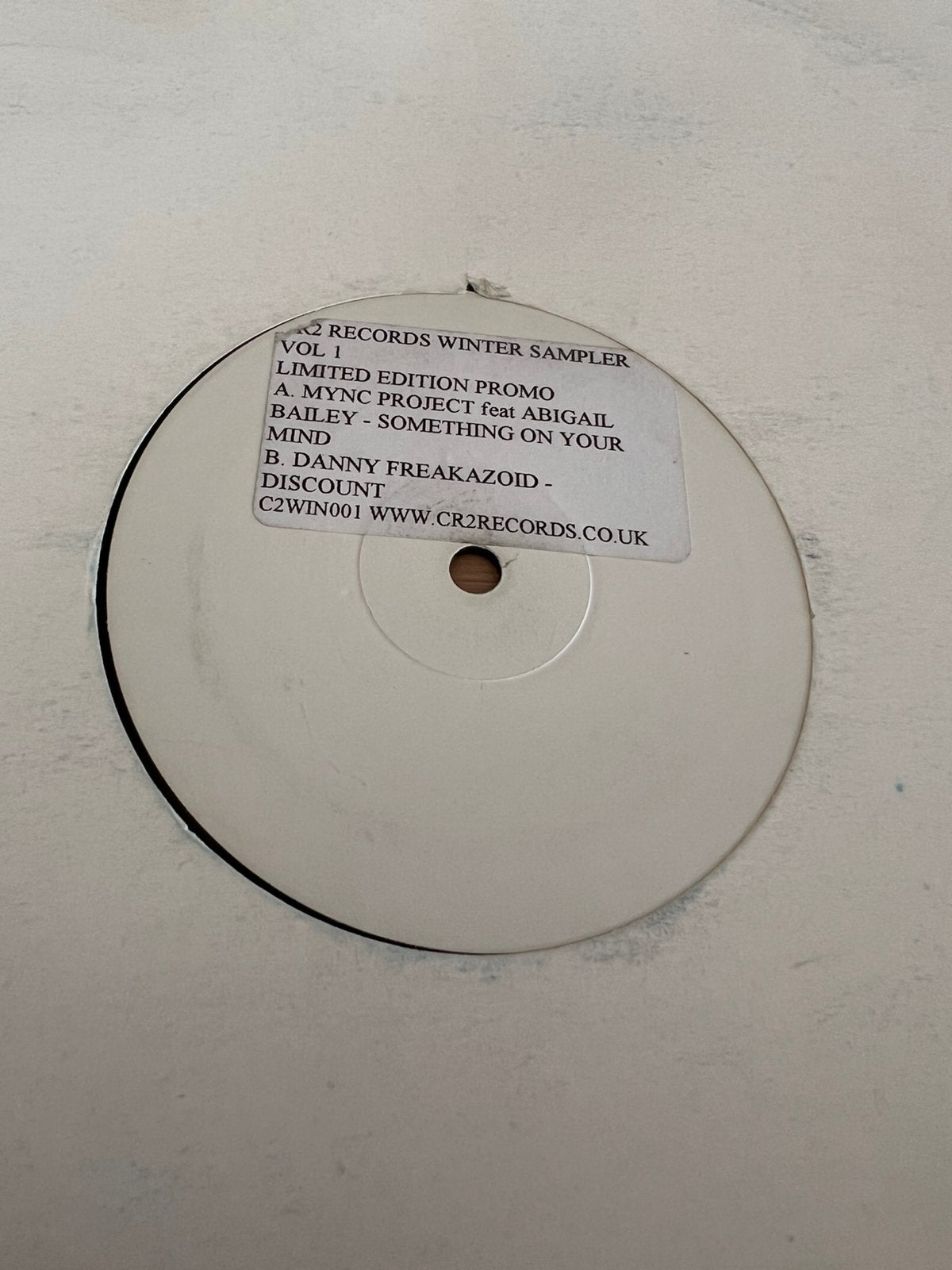 Winter sampler vol 1 mync project - something on your mind, Cd's en Dvd's, Vinyl | Dance en House, Ophalen of Verzenden, Zo goed als nieuw