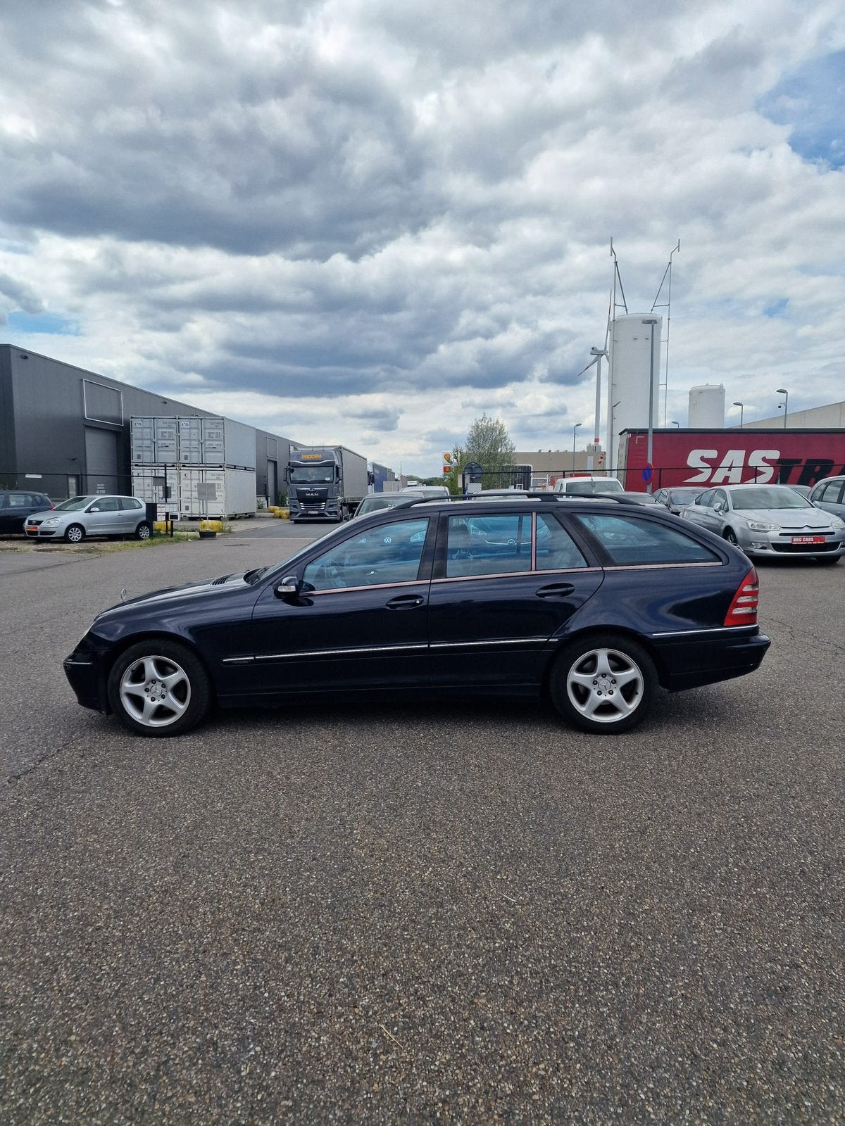 Mercedes-Benz C 220 CDI Avantgarde Automaat  Keuring 2027, Auto's, Automaat, Zwart, 4 cilinders, Zwart
