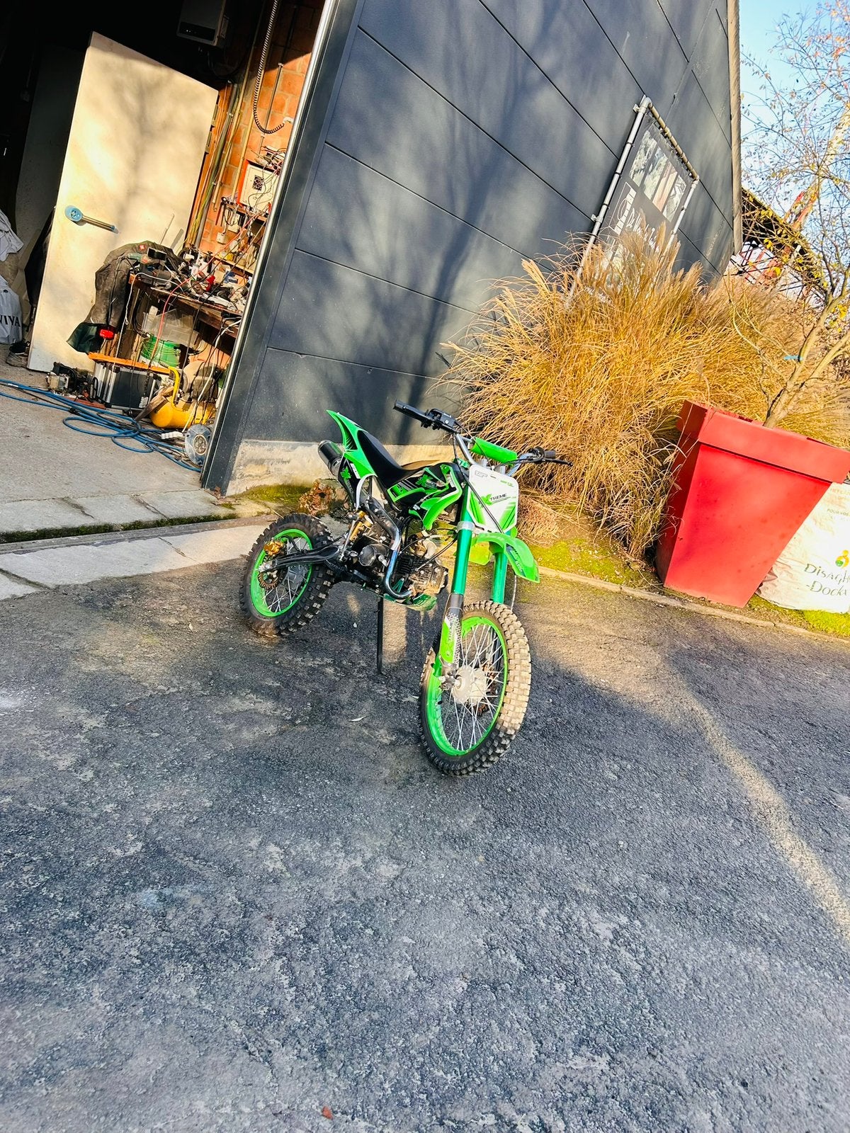 Dirt bike 125cc, Ophalen, Gebruikt, 4 versnellingen, 125 cc