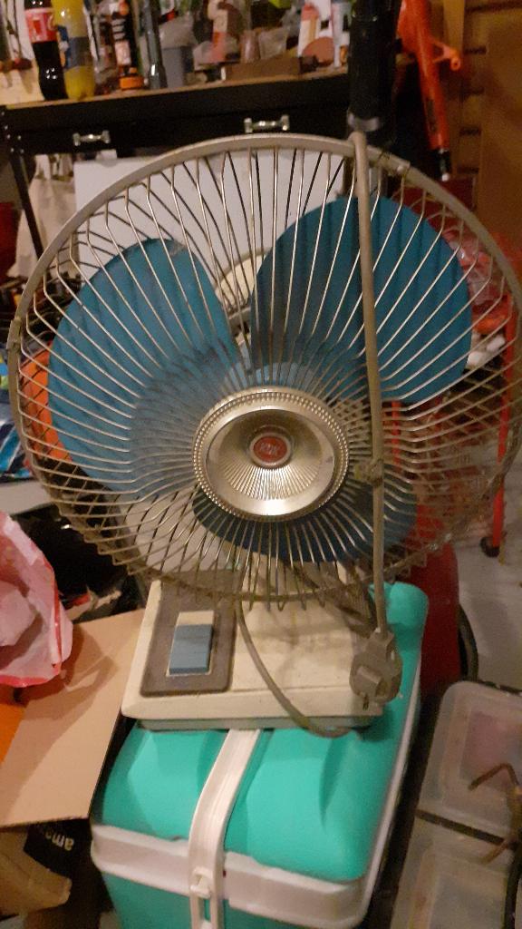 Ventilateur vintage KDK années 70, Enlèvement