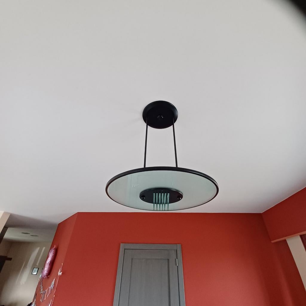 Verlichting, 2 lusters., Huis en Inrichting, Lampen | Hanglampen, Ophalen