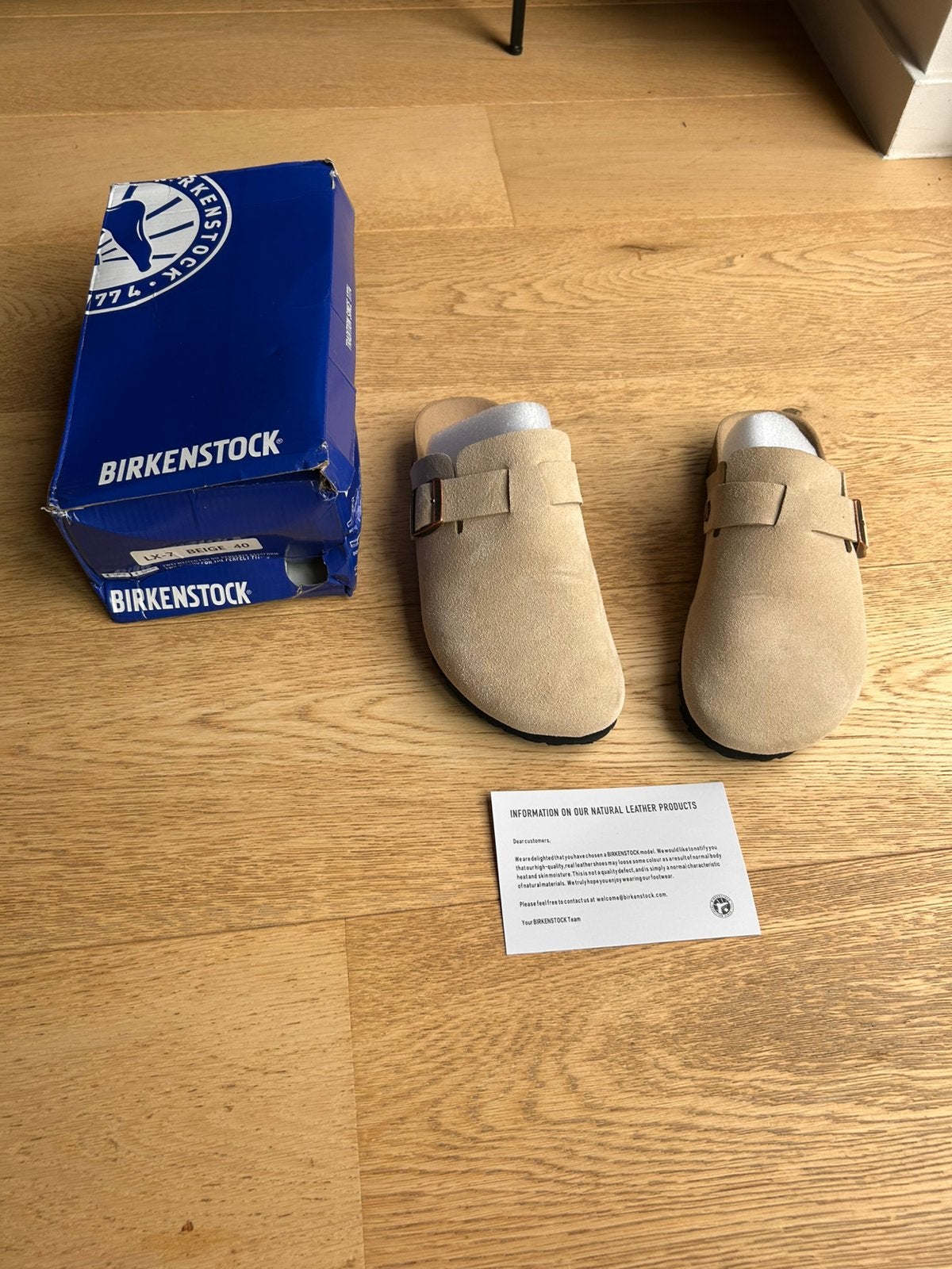 Birkenstock Boston, Vêtements | Femmes, Neuf, Enlèvement ou Envoi, Blanc, Sabots
