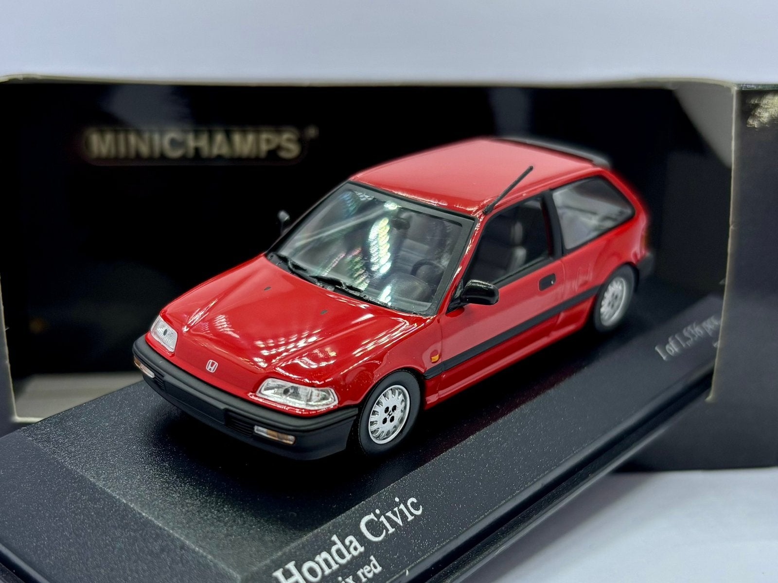 1:43 Honda Civic 1990, Enlèvement ou Envoi, Comme neuf, MiniChamps