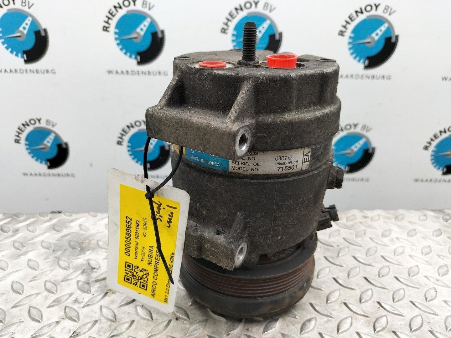 CHEVROLET NUBIRA 2.0 TCDI CL. LIM.ED AIRCO COMPRESSOR / AIRC, Enlèvement ou Envoi, Utilisé, ARN reconnu
