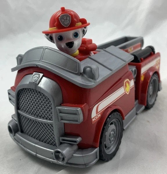 Spin Master PAW Patrol Marshall Brandweerauto, Kinderen en Baby's, Verzenden, Zo goed als nieuw