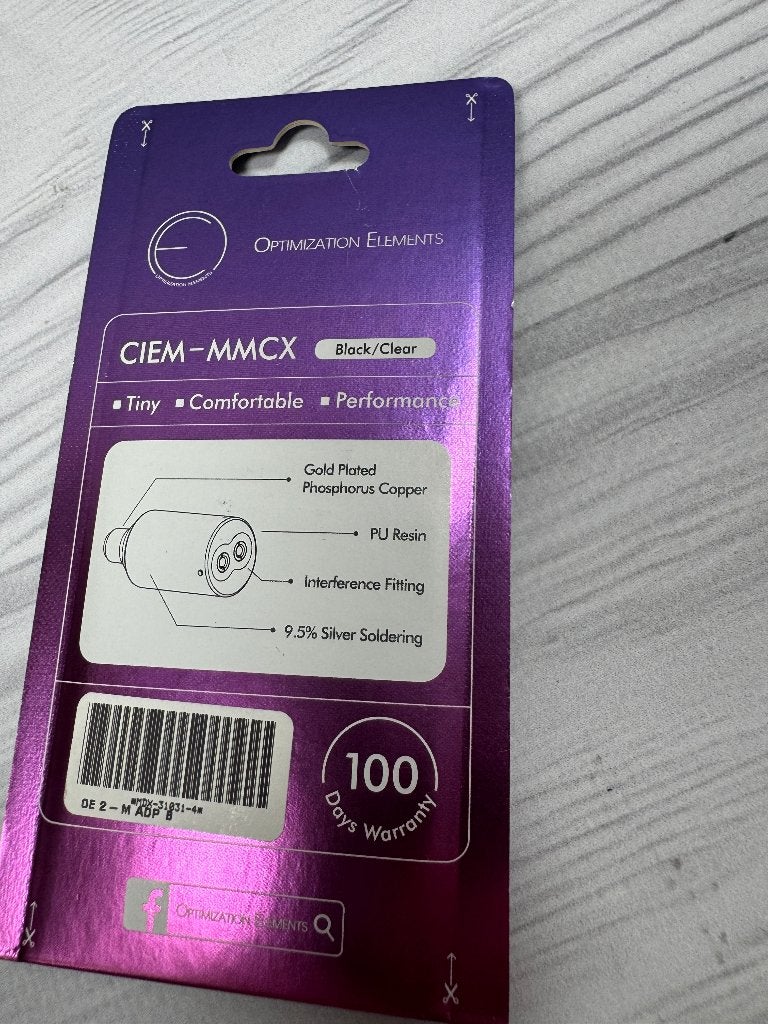 0.78mm (2-pin) naar MMCX adapter, TV, Hi-fi & Vidéo, Enlèvement, Neuf, Moins de 2 mètres, Autres câbles