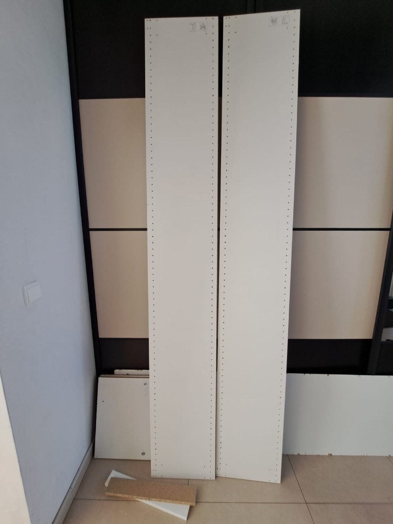 IKEA caisson pax blanc 50X35X236, 25 à 50 cm, Enlèvement, Utilisé, 200 cm ou plus