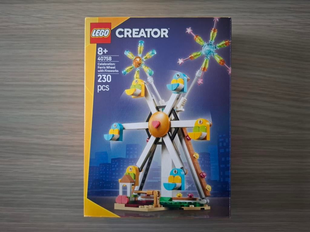 Lego 40816 Reuzenrad met vuurwerk, Ophalen of Verzenden