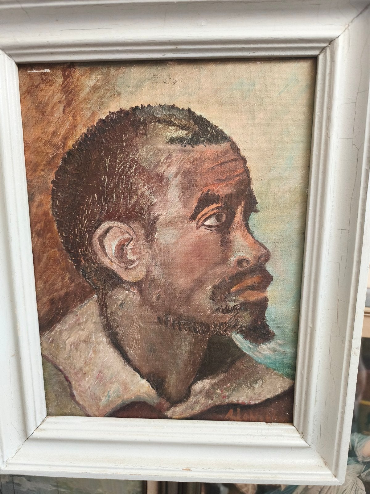 Schilderij, Antiek en Kunst, Ophalen, Paneel