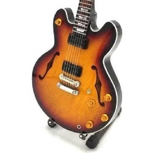 Miniatuur replica Gibson 1968 ES-335 gitaar - Robben Ford, Ophalen of Verzenden, Nieuw