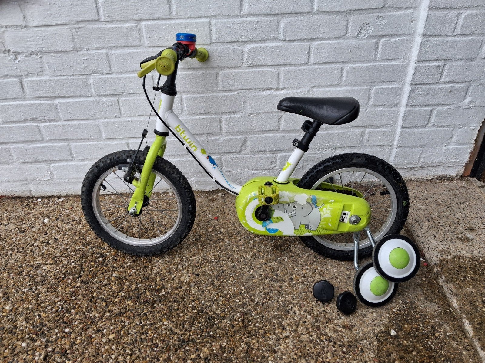 vélo Btwin 14 pouces, Enlèvement, Utilisé, BTwin Décathlon, Moins de 16 pouces