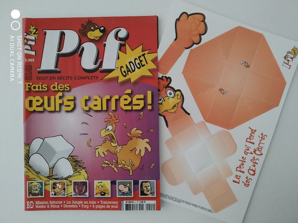 PIF GADGET (nouvelle série) n2 avec gadget - neuf., Livres, Journaux & Revues, Neuf, Autres types, Enlèvement ou Envoi