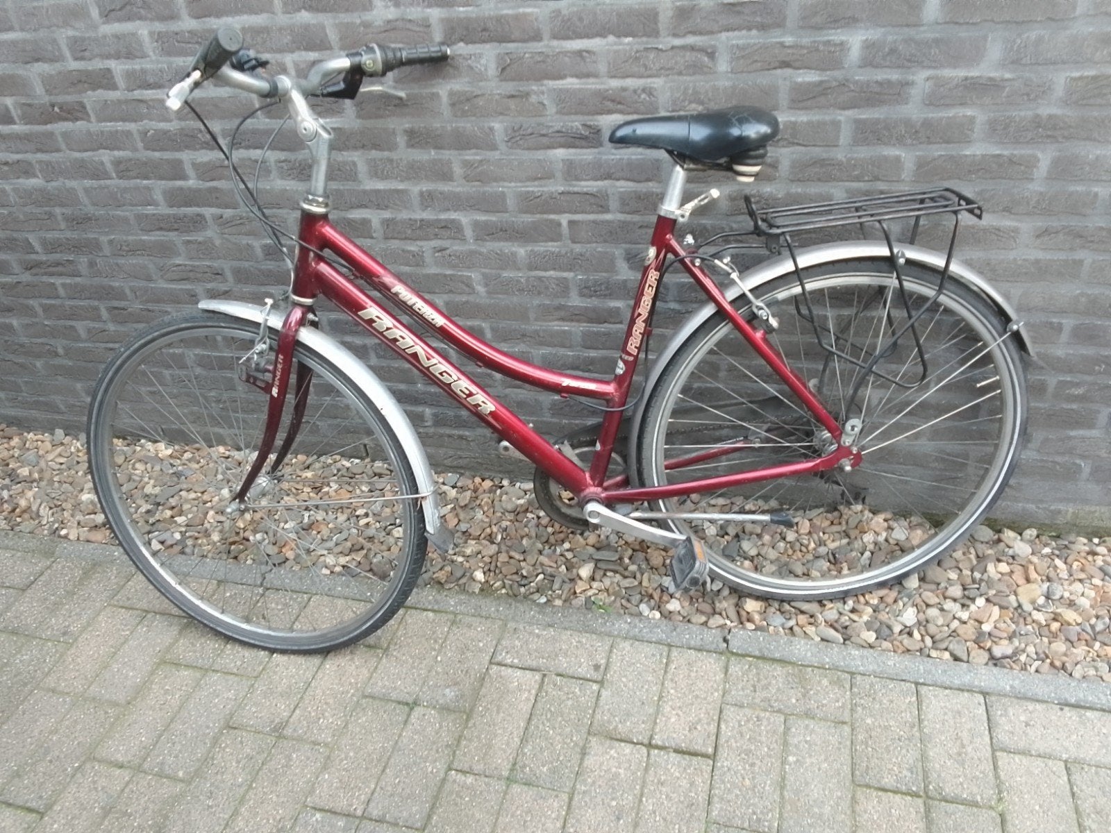 damesfiets maat 55 wielen 28 insch, Fietsen en Brommers, Ophalen, Versnellingen