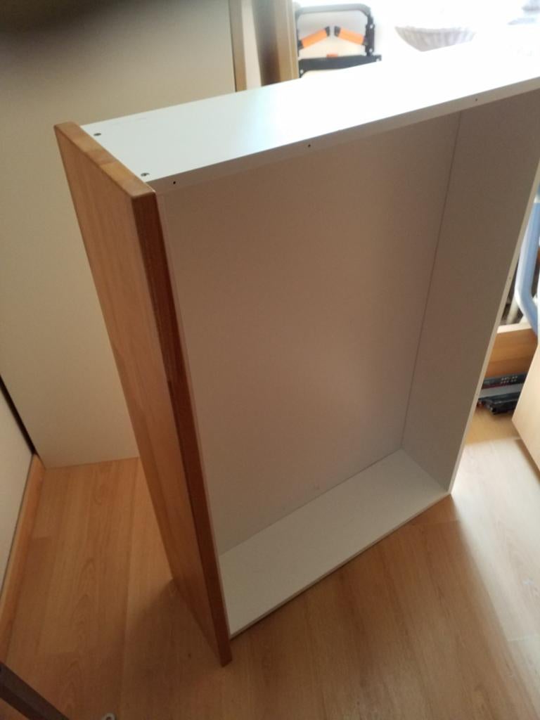 Cadre de lit en hêtre rouge, Ophalen, Zo goed als nieuw, Twijfelaar, 180 cm