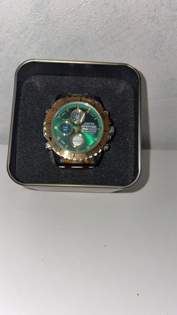 Goud zilver groen in miden merk joefox, Enlèvement, Comme neuf, Or