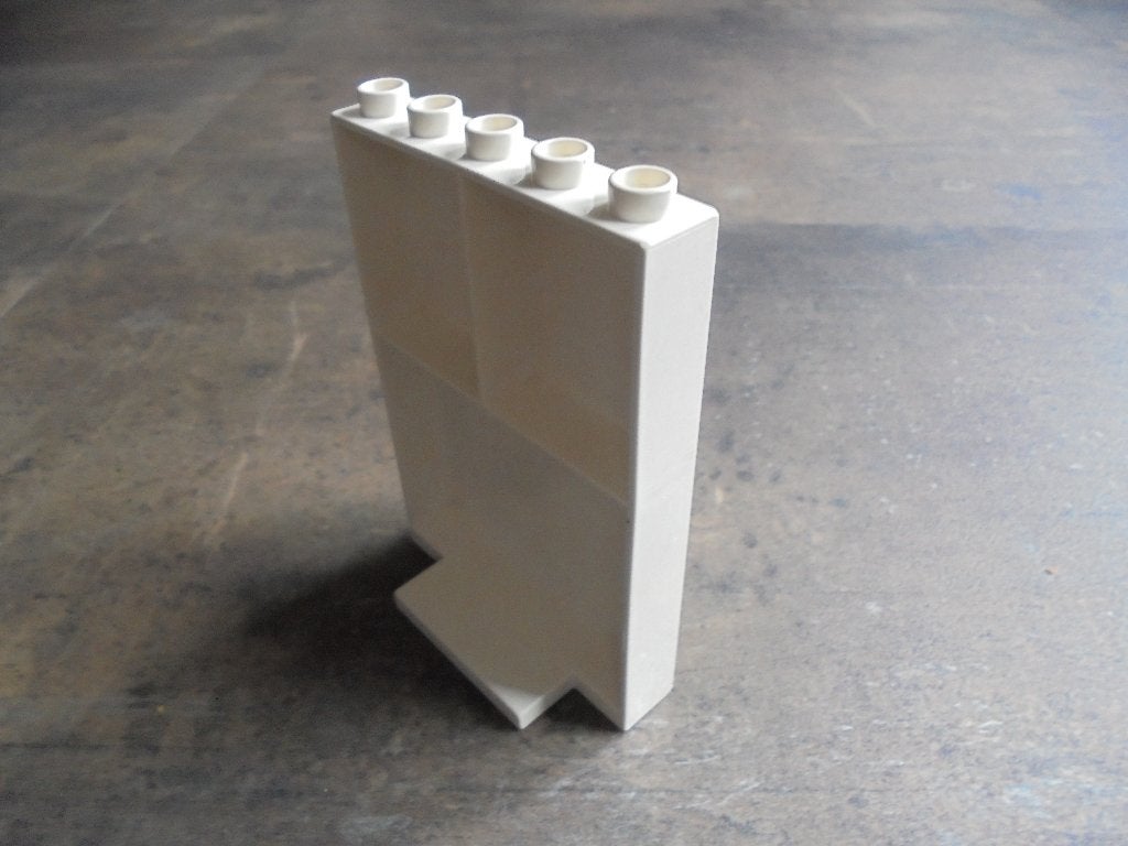 Lego Duplo Wall with Sliding Door (zie foto's) 2, Ophalen of Verzenden, Gebruikt, Losse stenen, Duplo
