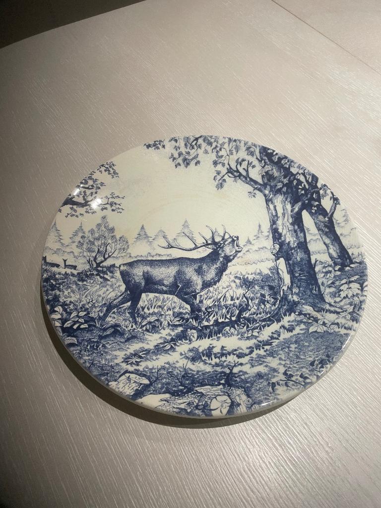 Delfs bord, Antiek en Kunst, Ophalen