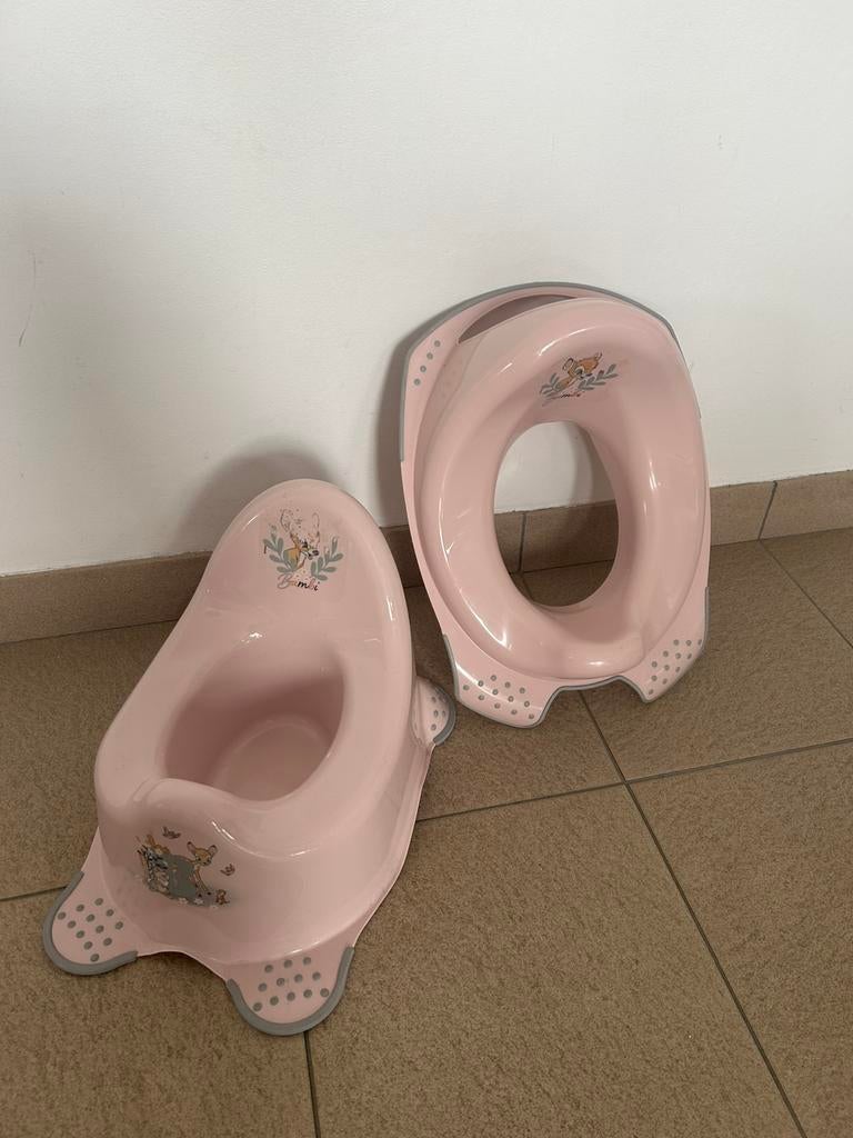 Pipipotje en WC-verkleiner Bambi, Kinderen en Baby's, Ophalen, Zo goed als nieuw