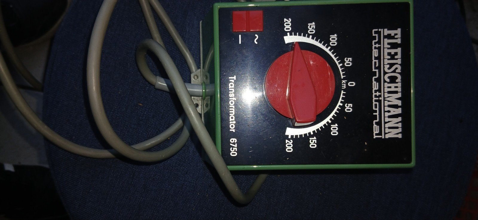 Fleischmann 6750 snelheidstransformator - getest en werkend, Gelijkstroom, Fleischmann, Rails, Ophalen of Verzenden