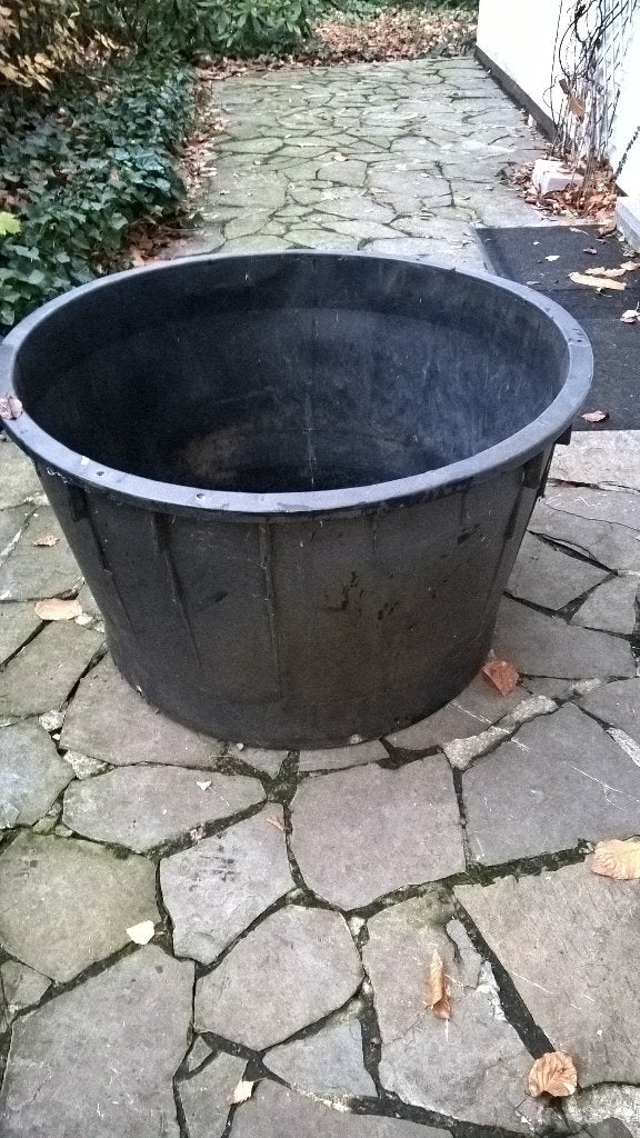 Grote kunststof bloempot, Tuin en Terras, Ophalen, Gebruikt, Kunststof, Balkon