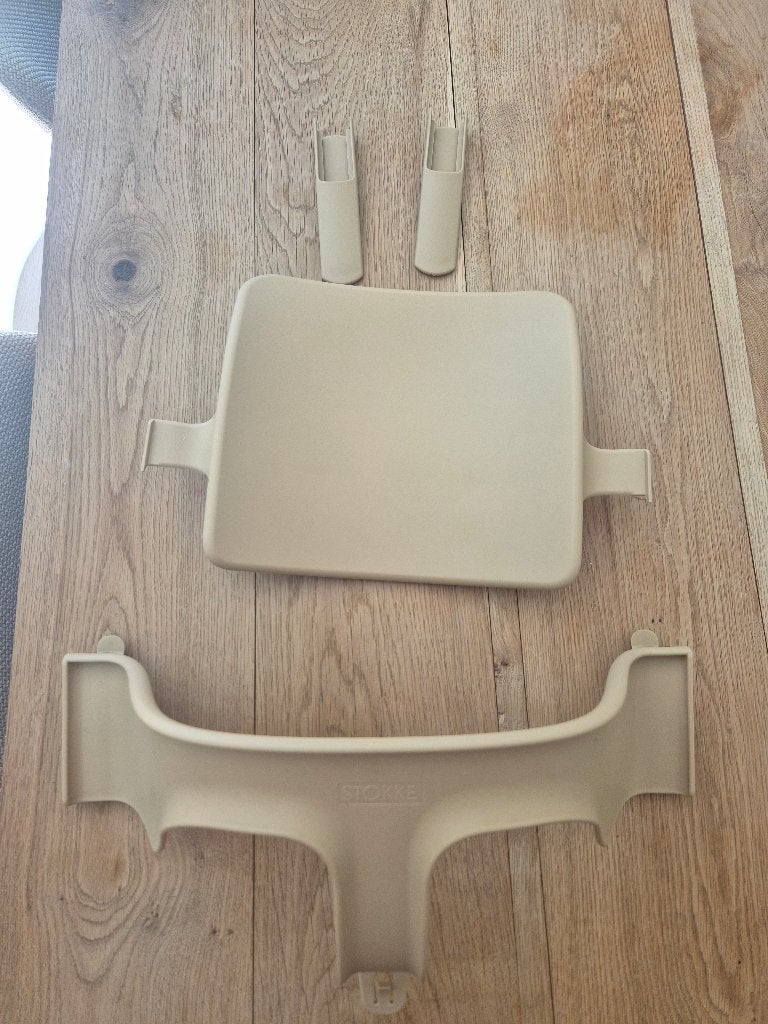 Stokke tripp trapp V3 babyset, Ophalen, Zo goed als nieuw, Meegroeistoel